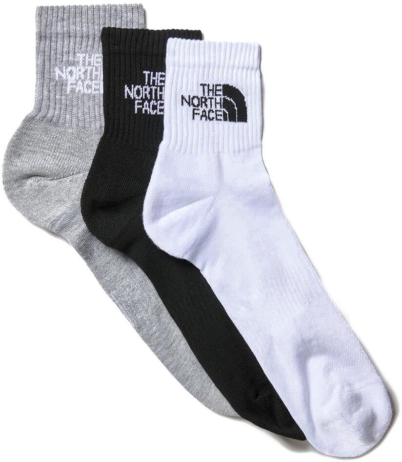 Носки The North Face NF Mens Lifestyle Socks комплект 3 пары размер M белый/черный/серый