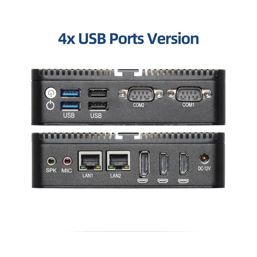 Мини-ПК XCY-X30G-N100, Intel N100 4xUSB, 16G RAM 256G SSDWiFi