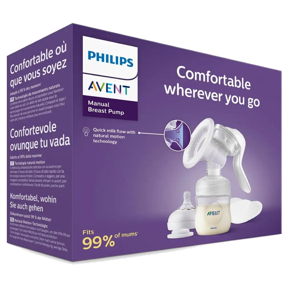 Philips Avent Молокоотсос ручной SCF43010 1 шт