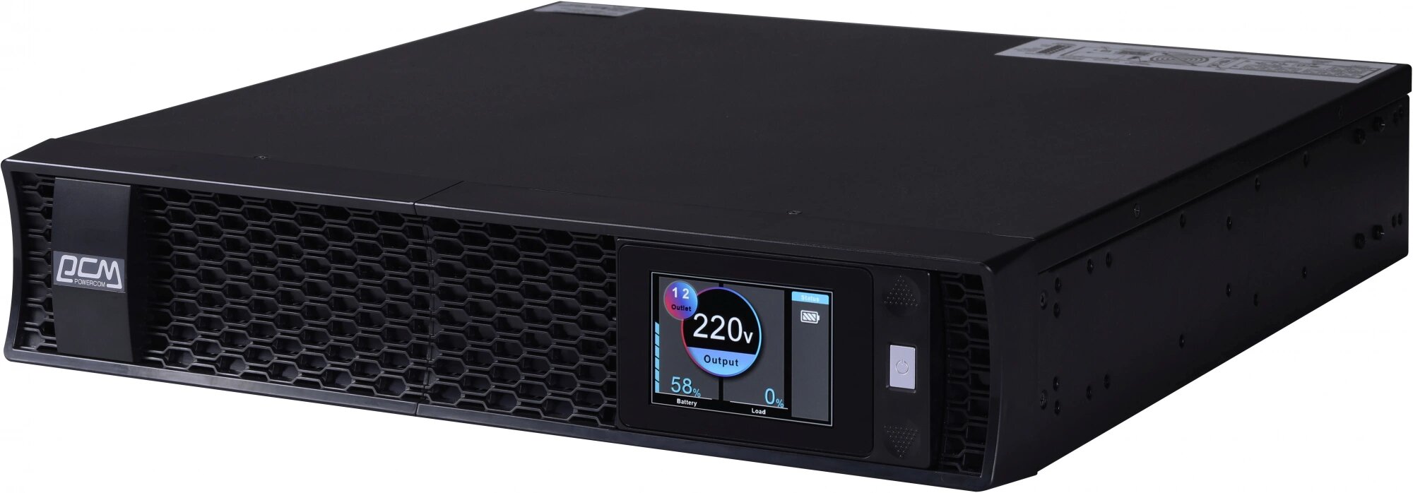 POWERCOM Источник бесперебойного питания Powercom Next NXT-3000 3000Вт 3000ВА черный NXT-3000