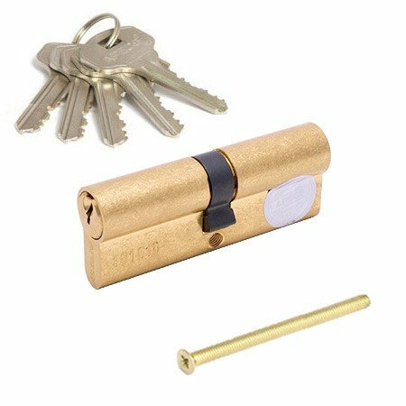 Цилиндровый механизм Apecs SC-80-G золото ЦМ ключ - ключ 40/40