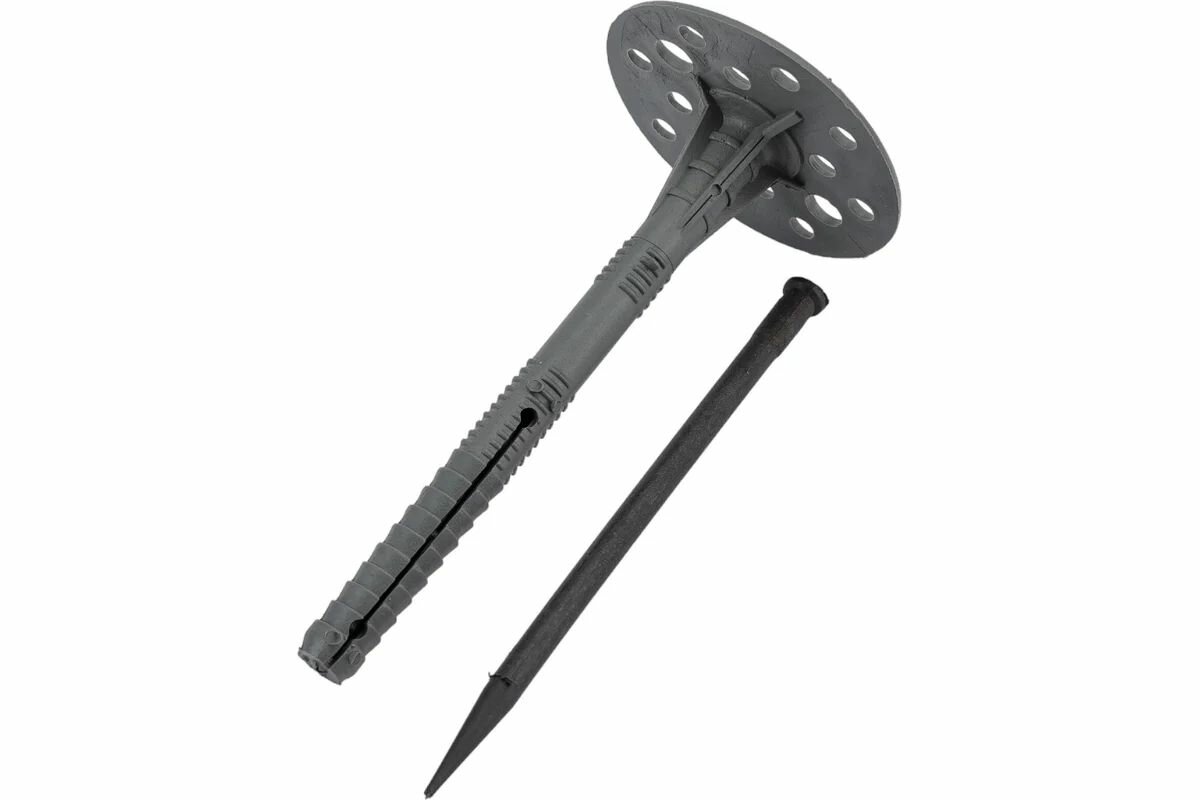 Дюбель для теплоизоляции с пластиковым гвоздем Tech-Krep 10х120 250шт 130112