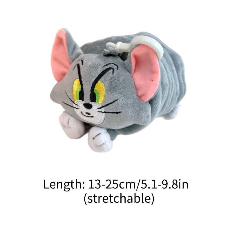 Мягкая игрушка-подвеска "Tom Cat" с вибрирующим пружинным механизмом, категория короткого плюша, высота 13 см.