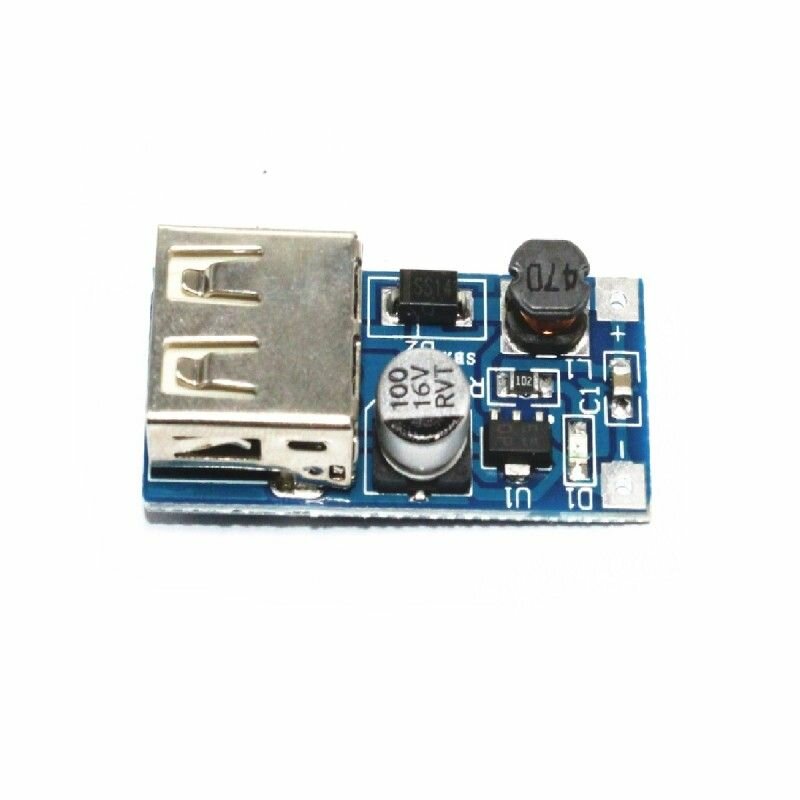 Повышающий DC-DC преобразователь до 5 В c USB
