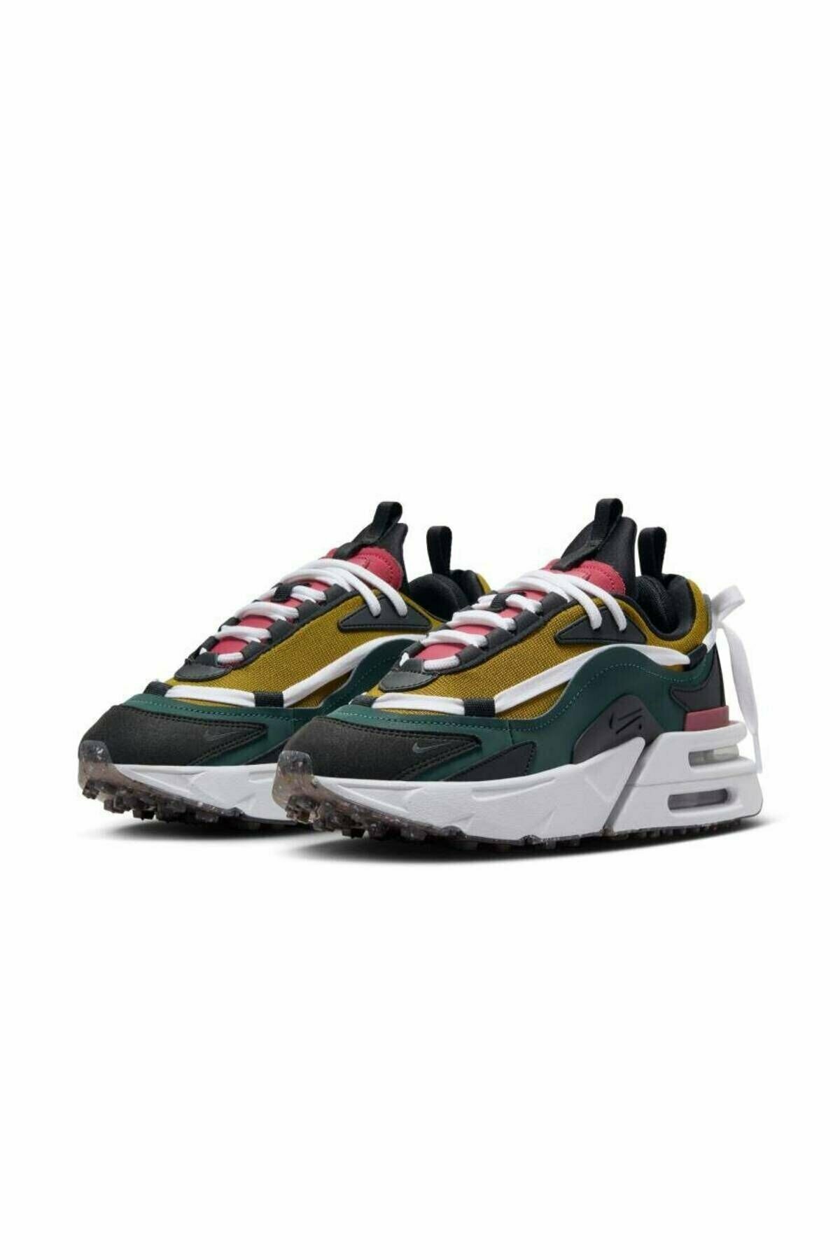 Кроссовки NIKE Furyosa, размер 39.5, песочный/зеленый