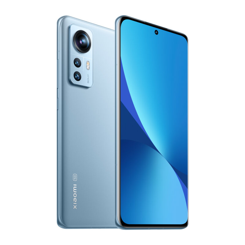 Xiaomi 12 5G 8Gb/256Gb (NFC) (Snapdragon 8 Gen1) Blue (синий) (Европа)