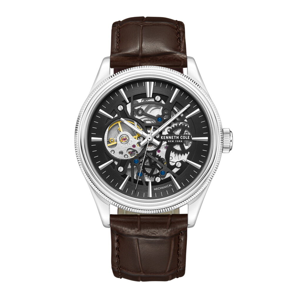 Наручные часы KENNETH COLE Mechanical, серебристый