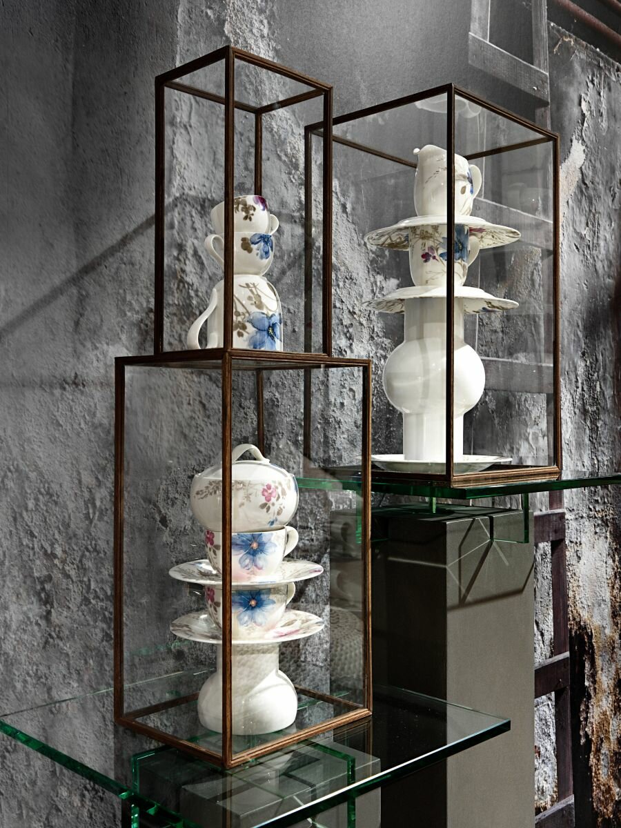 Чашка для завтрака 390 мл, Mariefleur Gris Basic, Villeroy & Boch, Премиум-Фарфор — фото 1