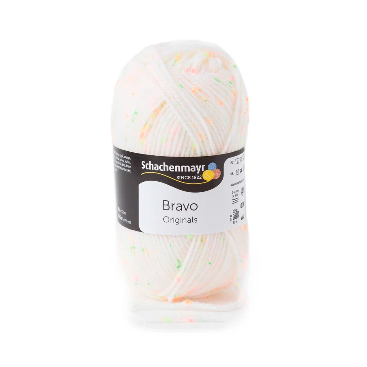 Bravo  Браво  пряжа Schachenmayr Originals  MEZ  9801211  08330  natur neon tweed  натуральный неон твид   молочный 