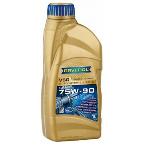 RAVENOL 122110100101999 RAVENOL VSG SAE 75W-90 Масло трансмиссионное синт 1L 3870₽