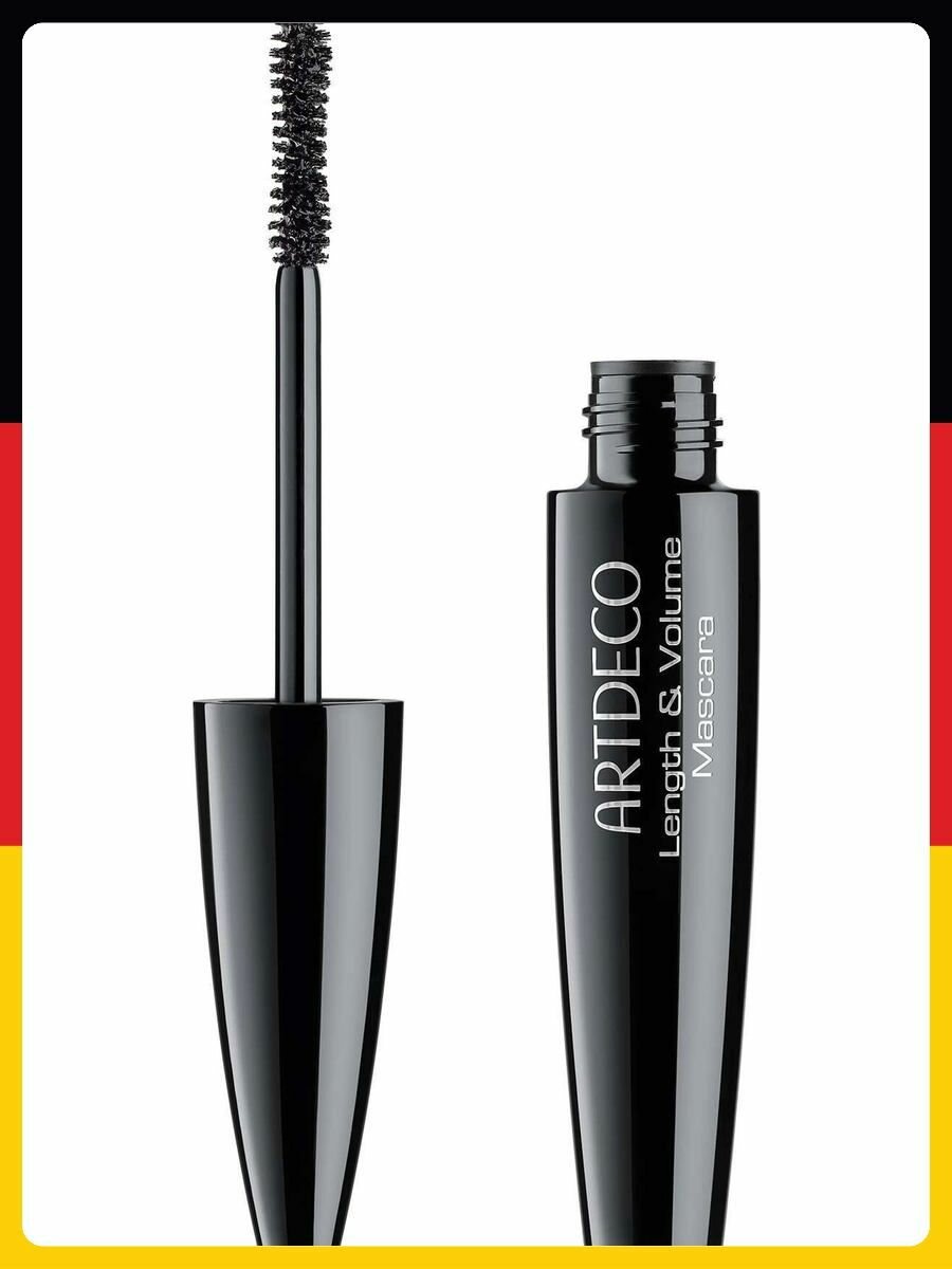 Тушь для ресниц ARTDECO Length&Volume Mascara, black-1, 12 ml