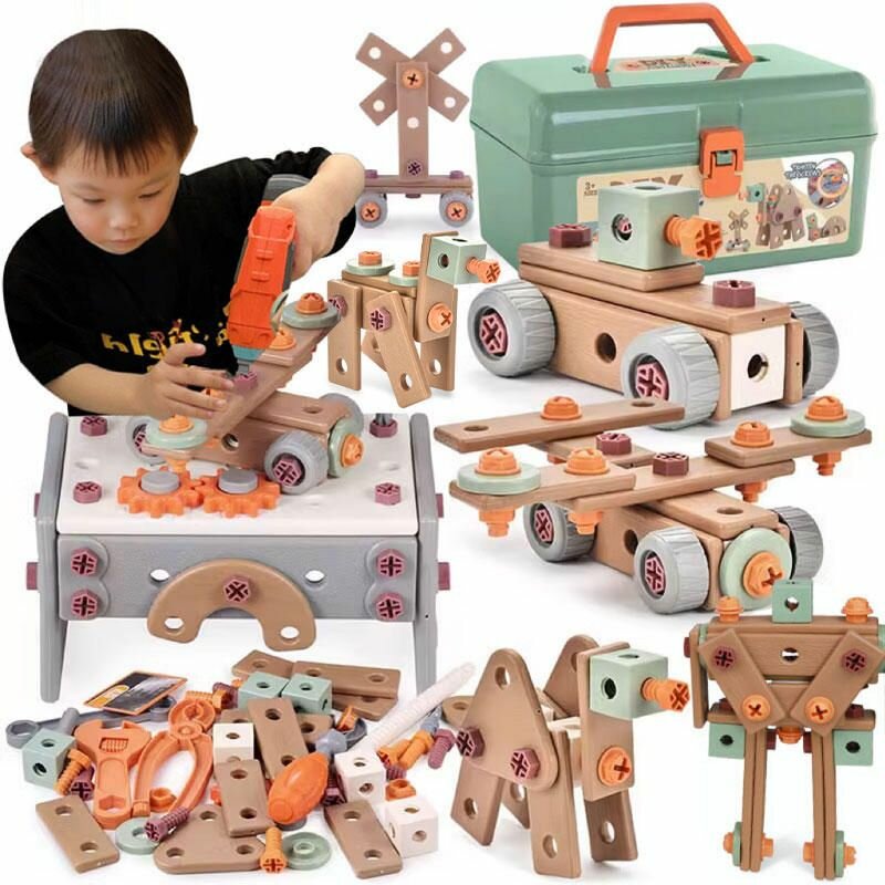 Набор инструментов для выкручивания винтов для мальчика игрушечный набор для сюжетно-ролевых игр с детьми144PCS