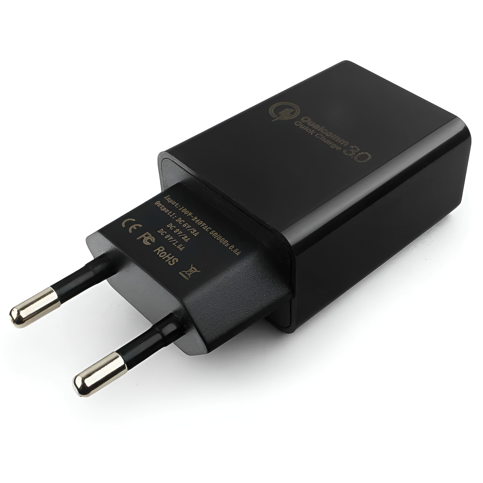 Зарядное устройство Cablexpert черный 18Вт 3А QC3.0 1хUSB MP3A-PC-17