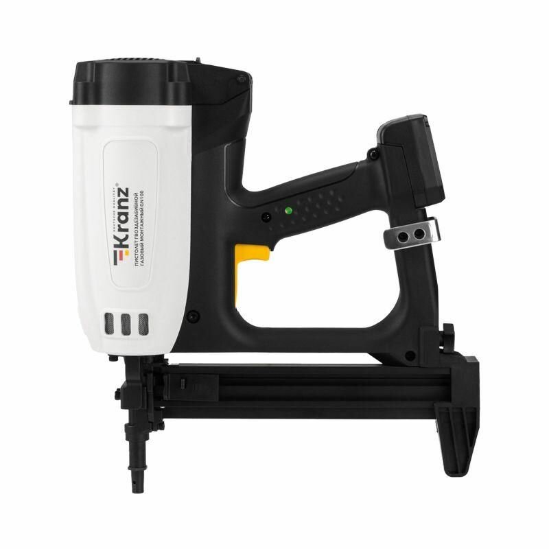 Пистолет гвоздезабивной газовый монтажный GN100 100Дж длина гвоздей 15-40мм d2.7-3мм KRANZ KR-16-1655