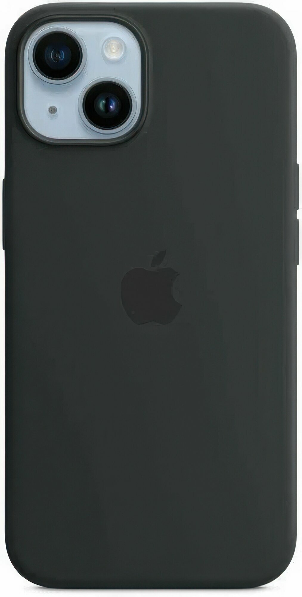 Чехол Apple iPhone 14 Silicone Case with MagSafe, midnight (MPRU3FE/A)