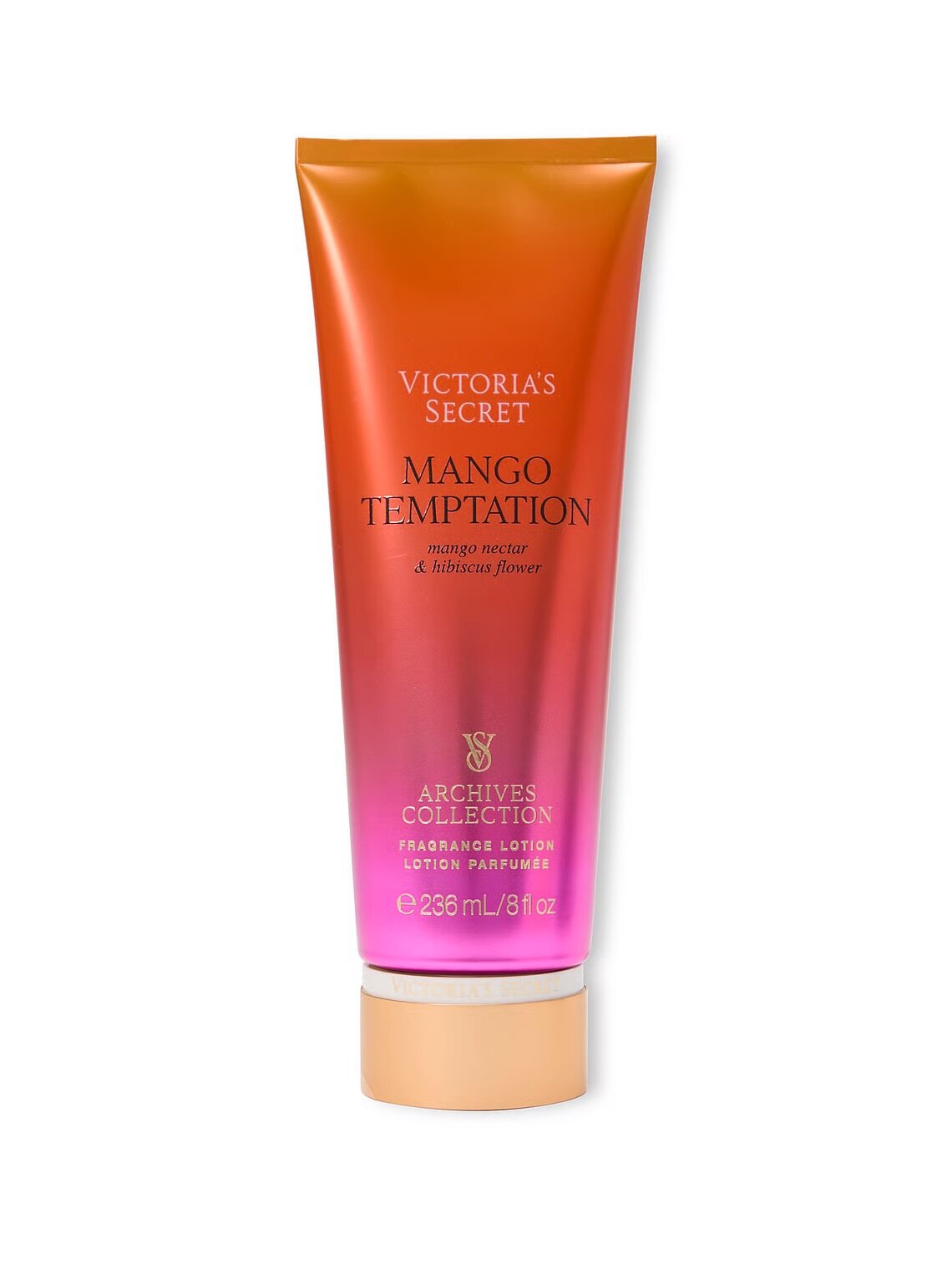 Лосьон для тела Victoria's Secret Mango Temptation Fragrance Lotion, 26971707, для всех типов кожи, 236мл