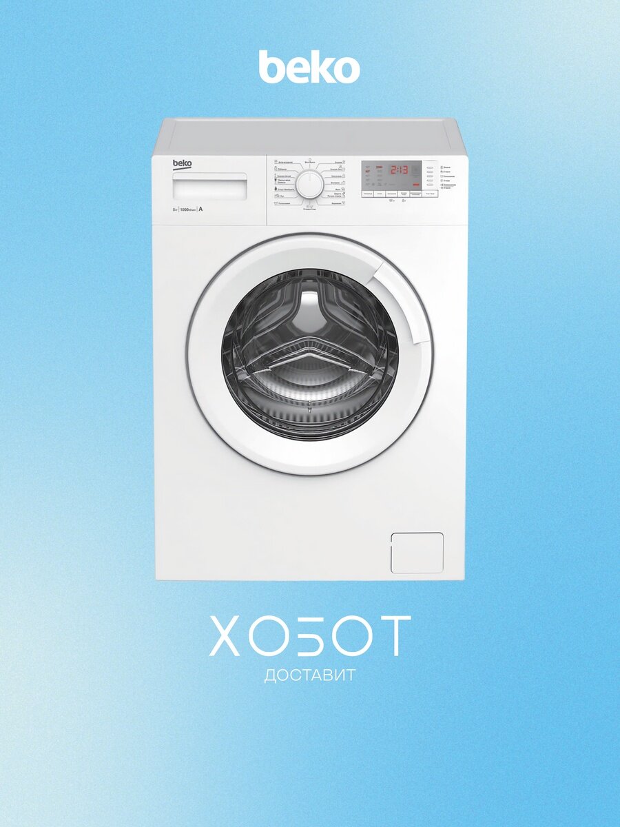 Стиральная машина Beko WRS5512BWW