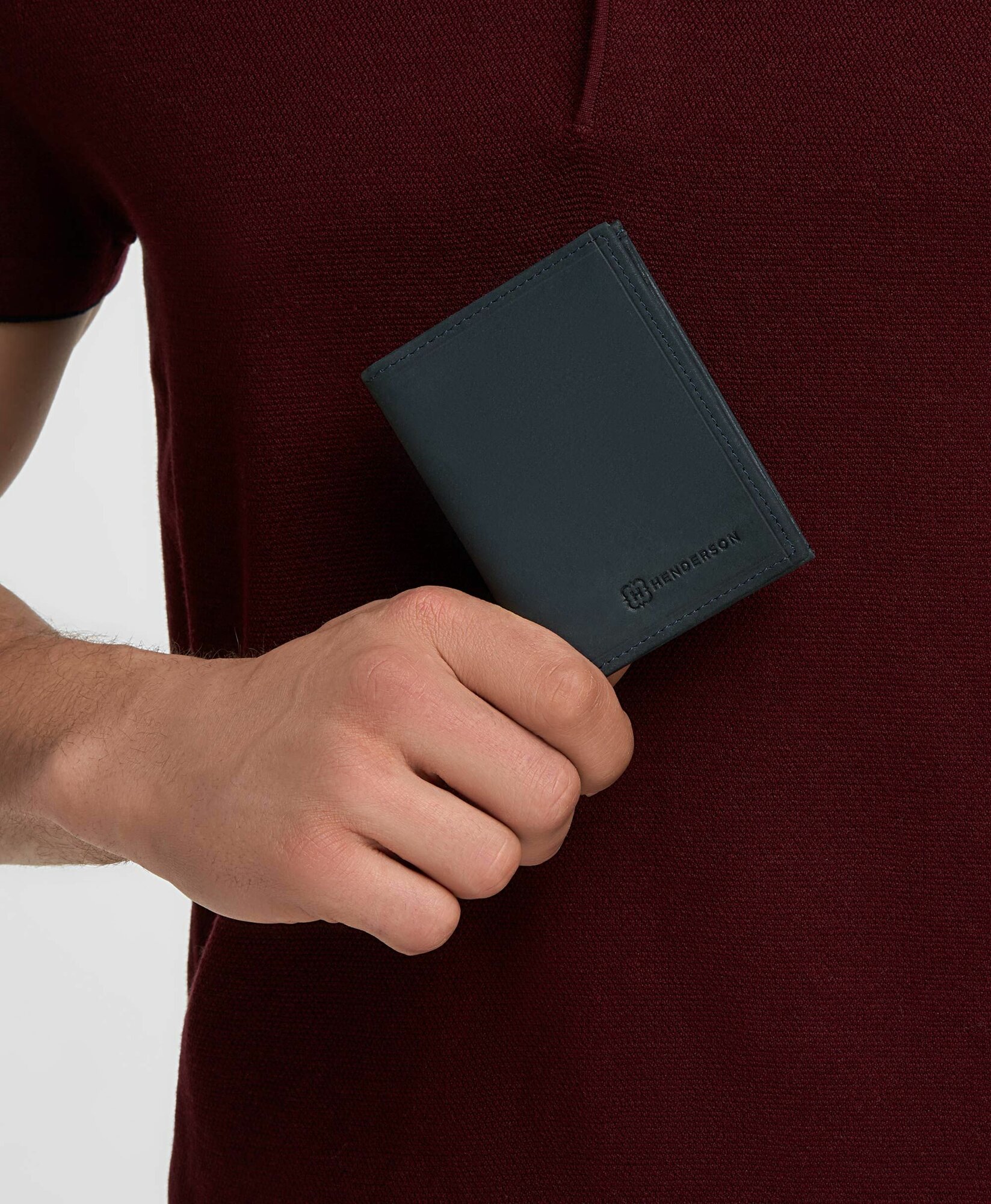 Визитница HENDERSON, синий — фото 1