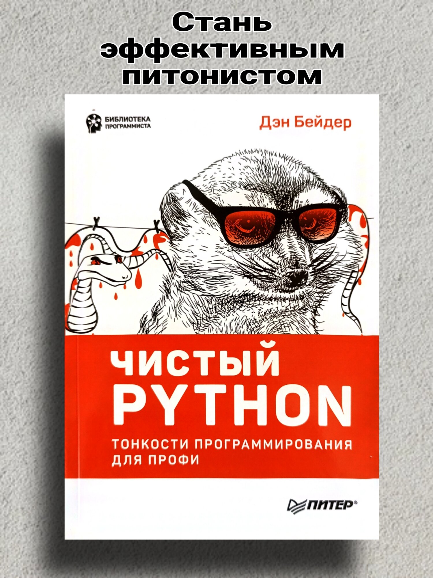 Книга Дэн Бейдер "Чистый Python. Тонкости программирования для профи"