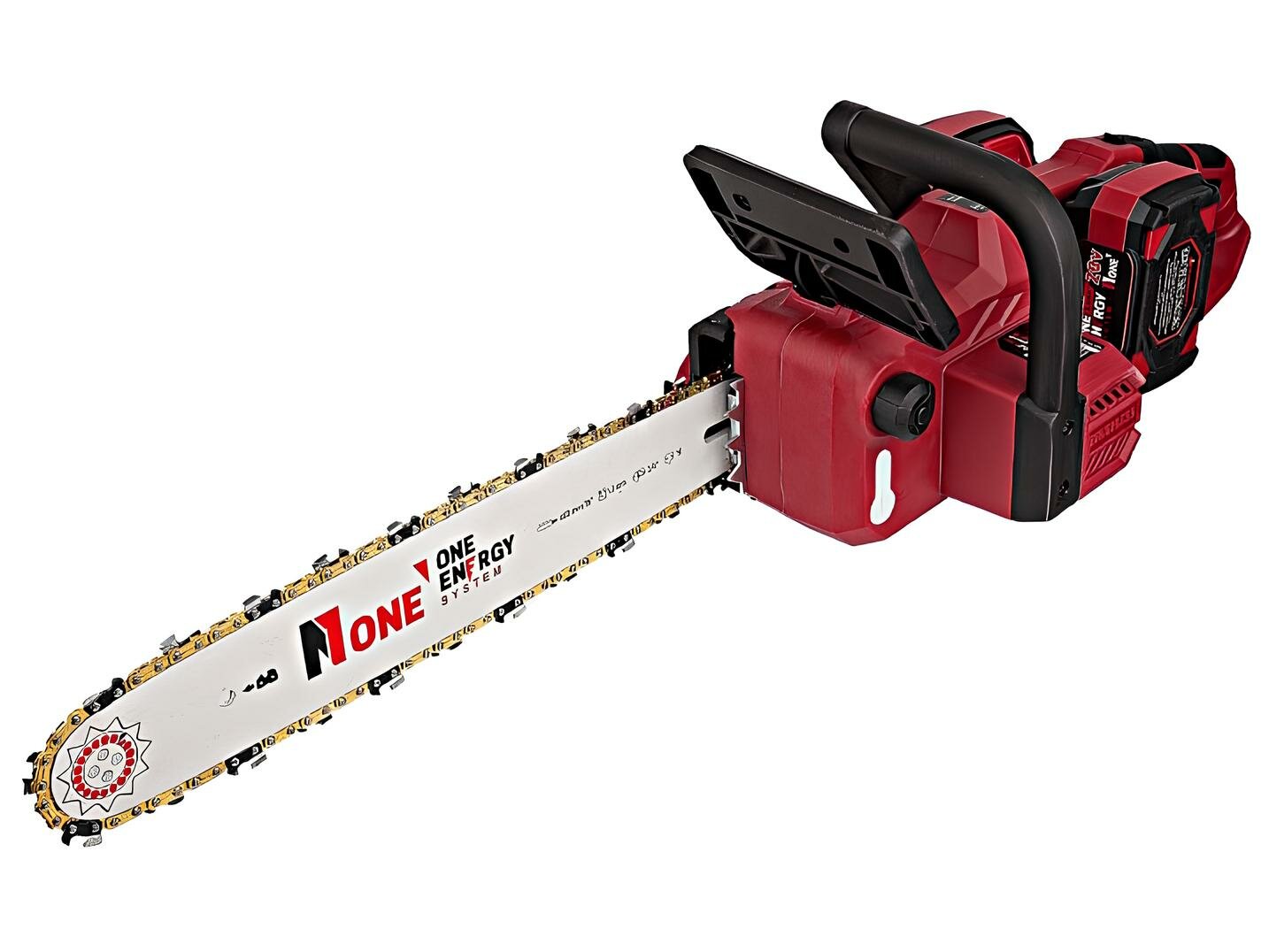 Аккумуляторная цепная пила Number One HCS20/3.0-PRO-B (20 В 3 А·ч 2 АКБ 40 см)