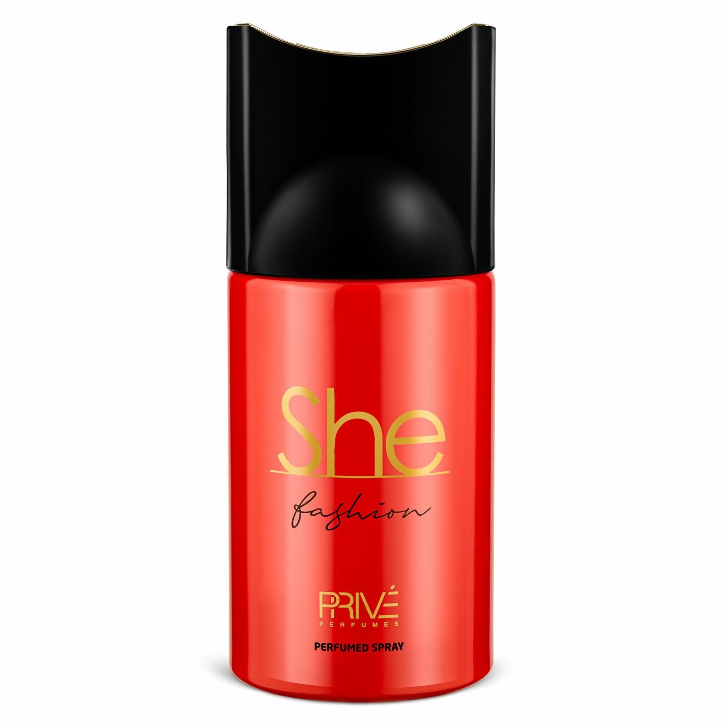 Дезодорант-спрей "Prive She Fashion", 250мл, 24ч защиты, аэрозоль