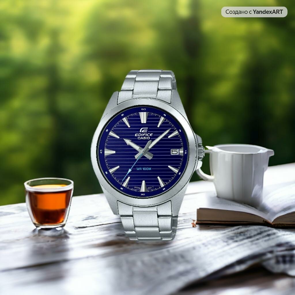 Наручные часы CASIO Классика, хром