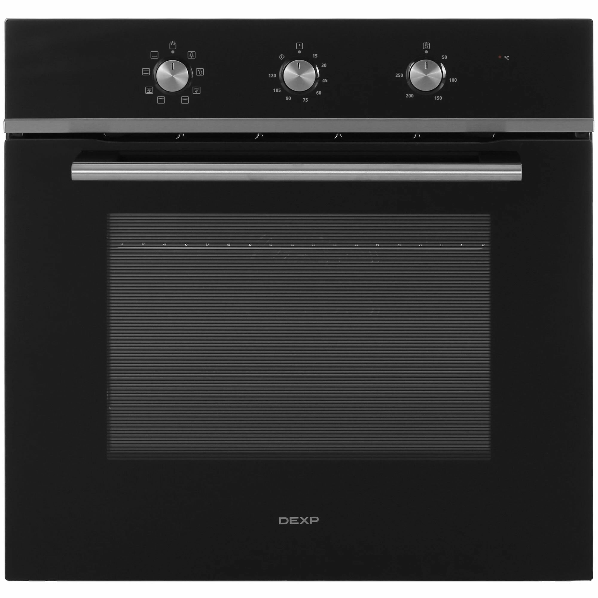 Духовой шкаф DEXP 1MMT-B, 70л, 8 режимов, традиционный, черный