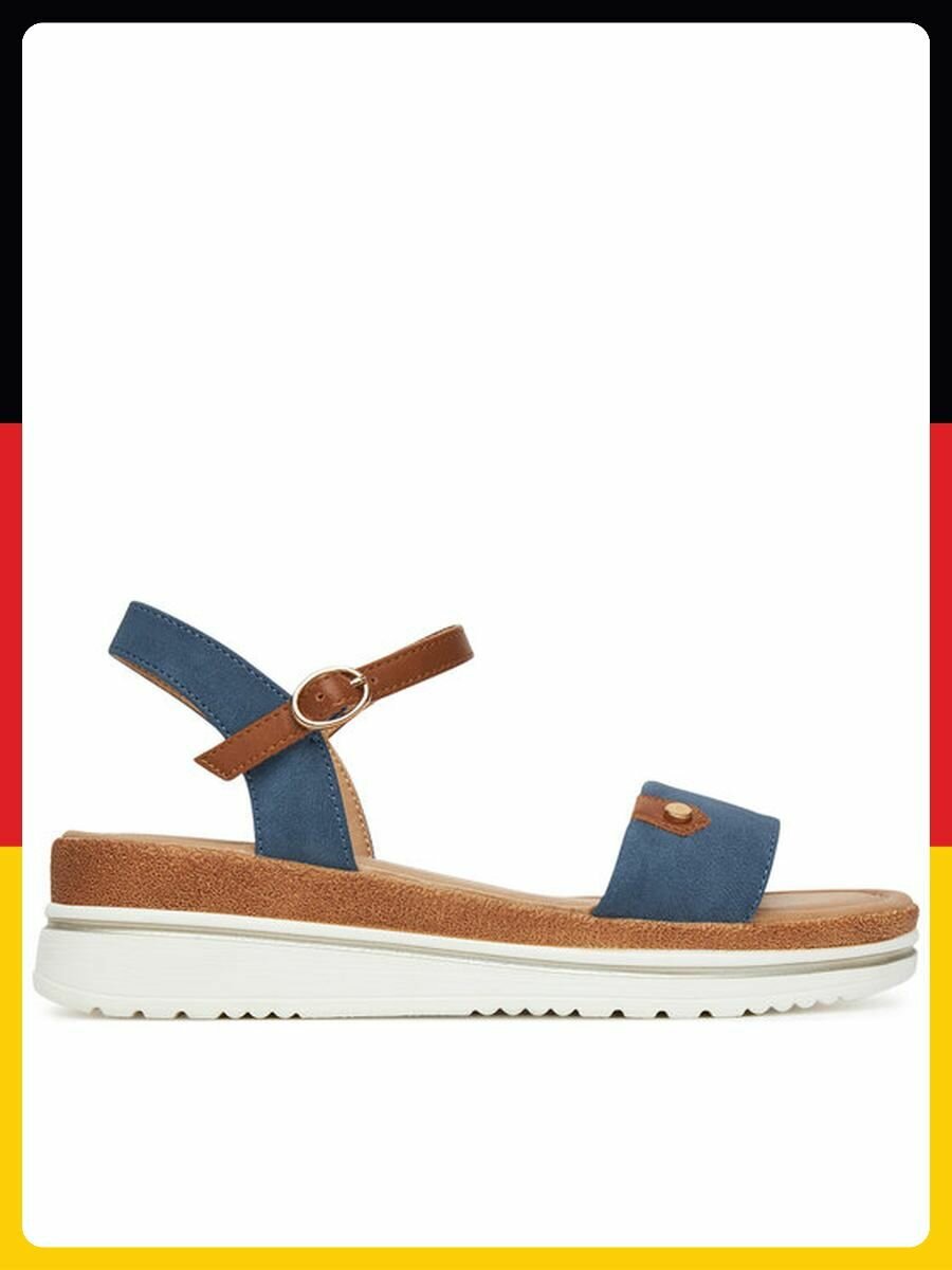 Босоножки Clara Barson  размер EU38  синий