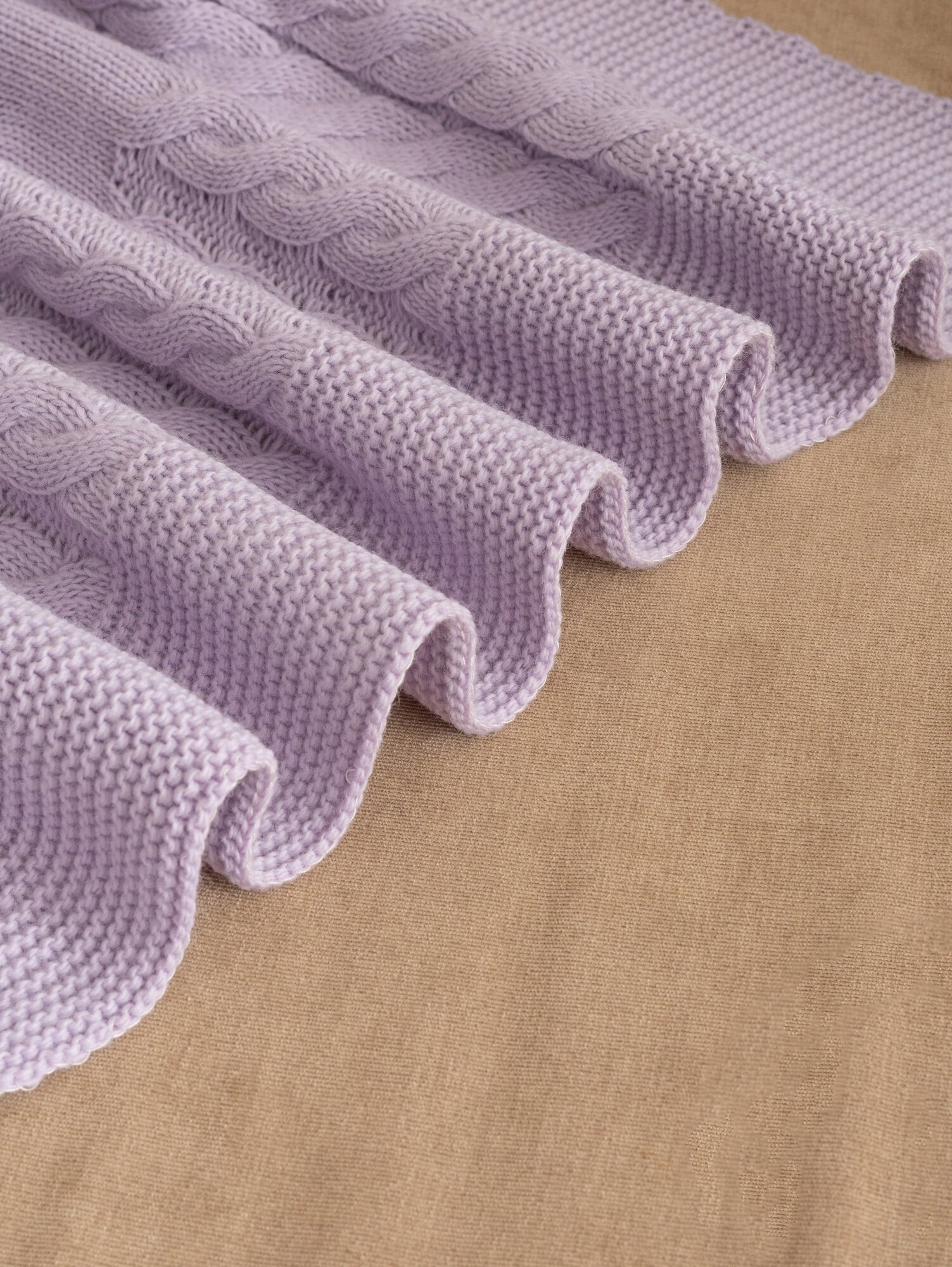 Vieste home Плед 110*130 Косы, wolle — фото 1