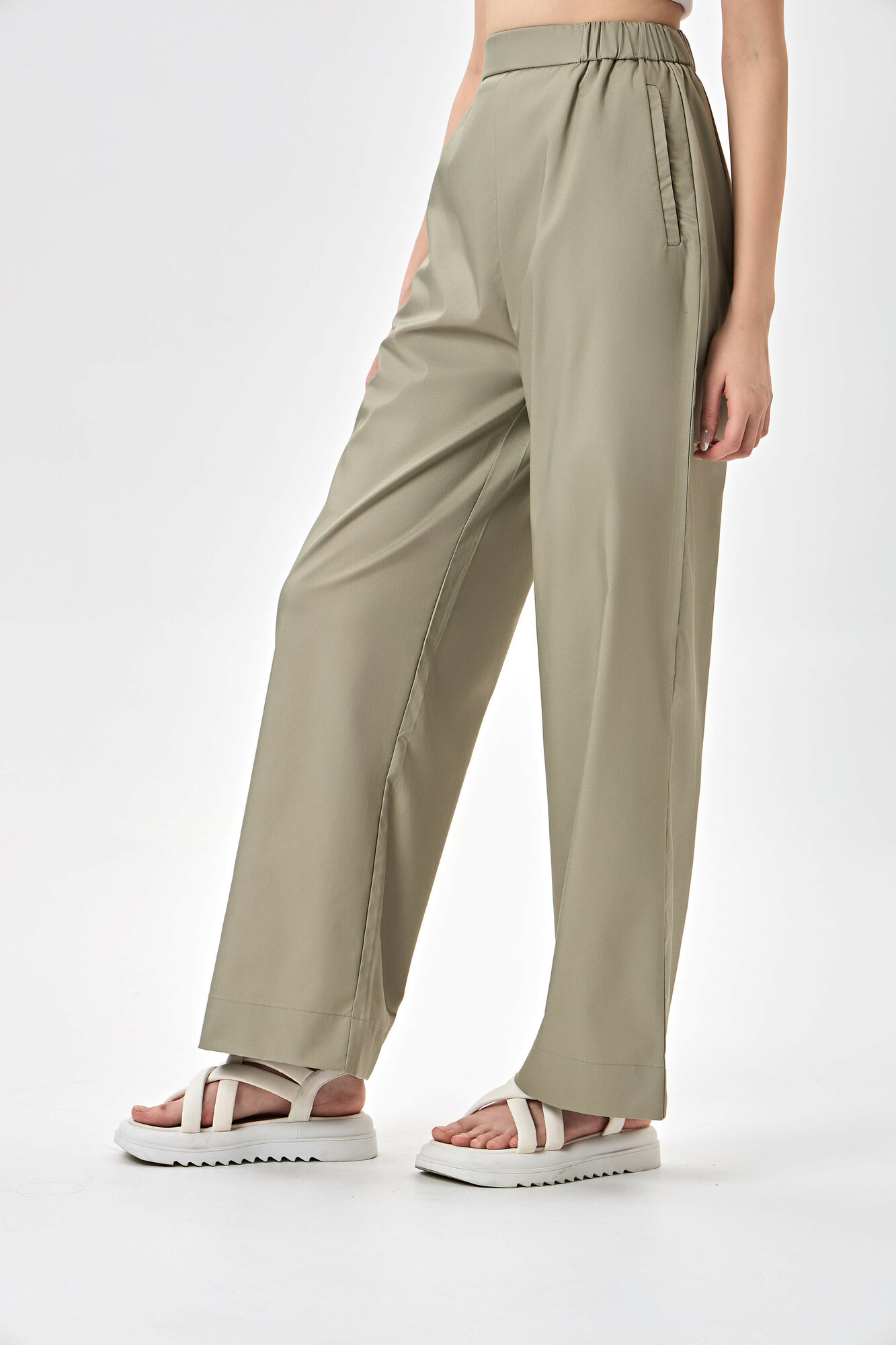 Брюки классические TERRA PRO, размер M, Khaki — фото 1