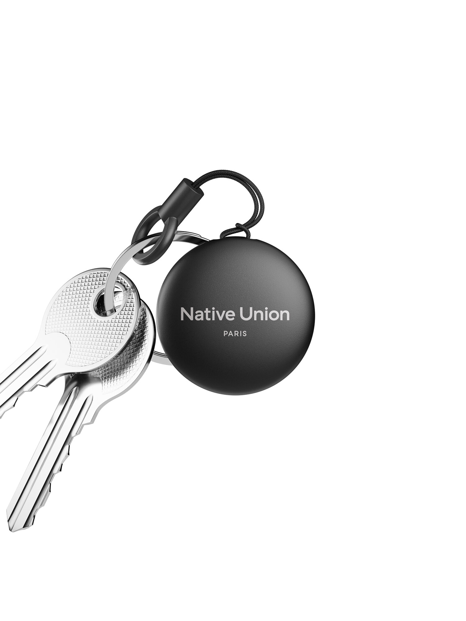 Брелок-трекер Native Union FIND IT TAG с поддержкой локатора Find My для iPhone, сменная батарея CR2032 (до 12 месяцев)