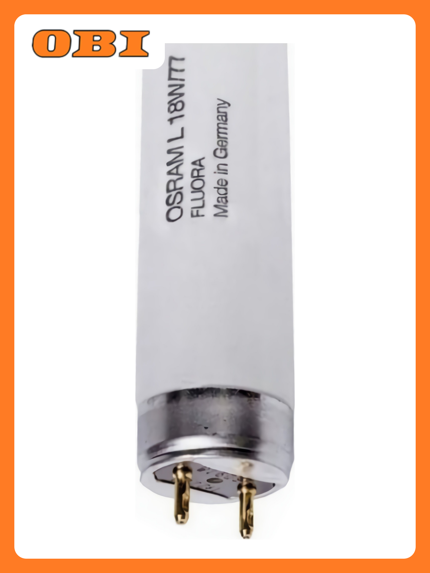 Люминесцентная лампа OSRAM FLIORA G13 Т8 18 Вт 550 лм 7700 K трубка