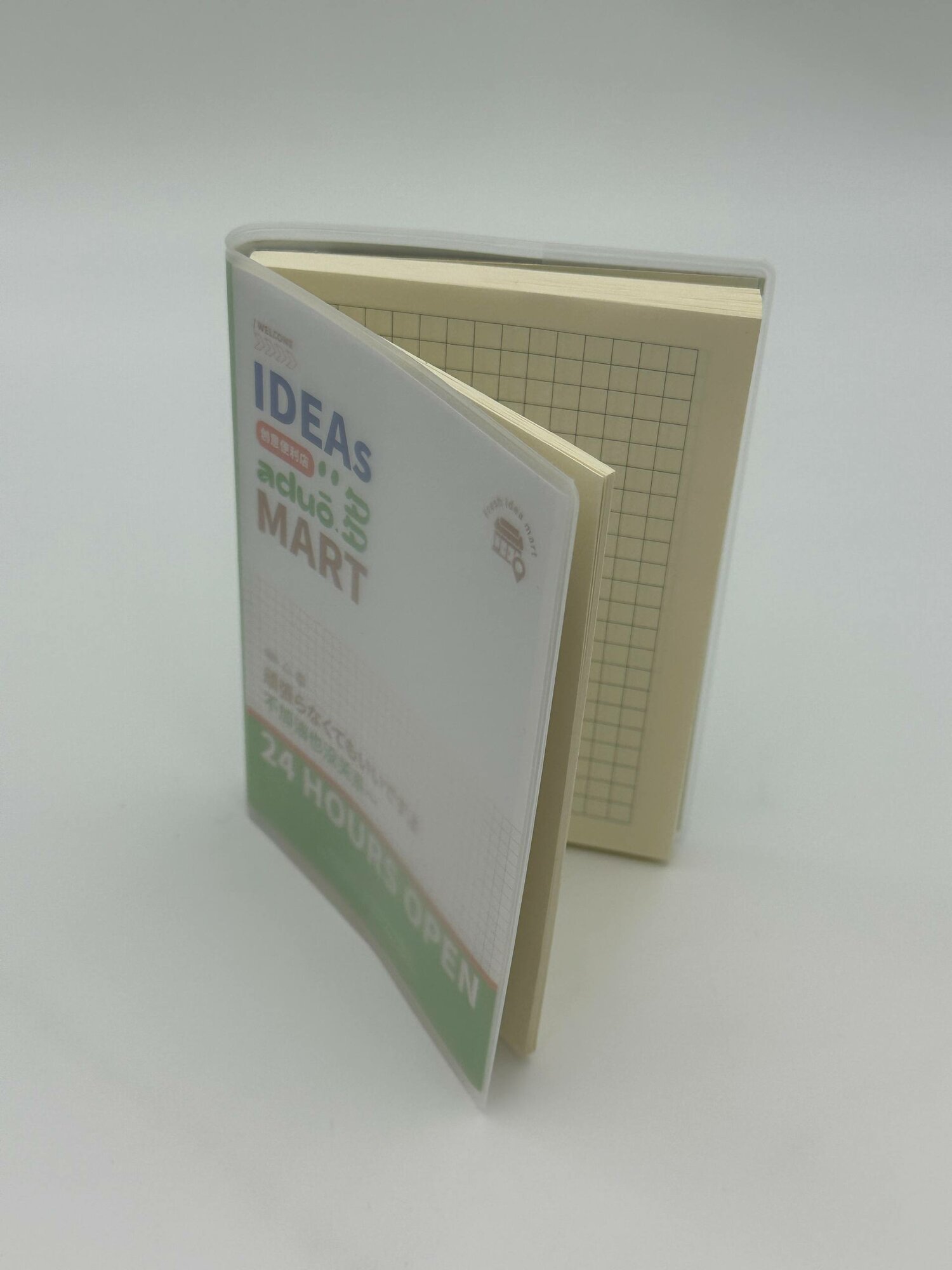 Блокнот A6 в клетку — 80 листов, плотная бумага, стильный дизайн — фото 1