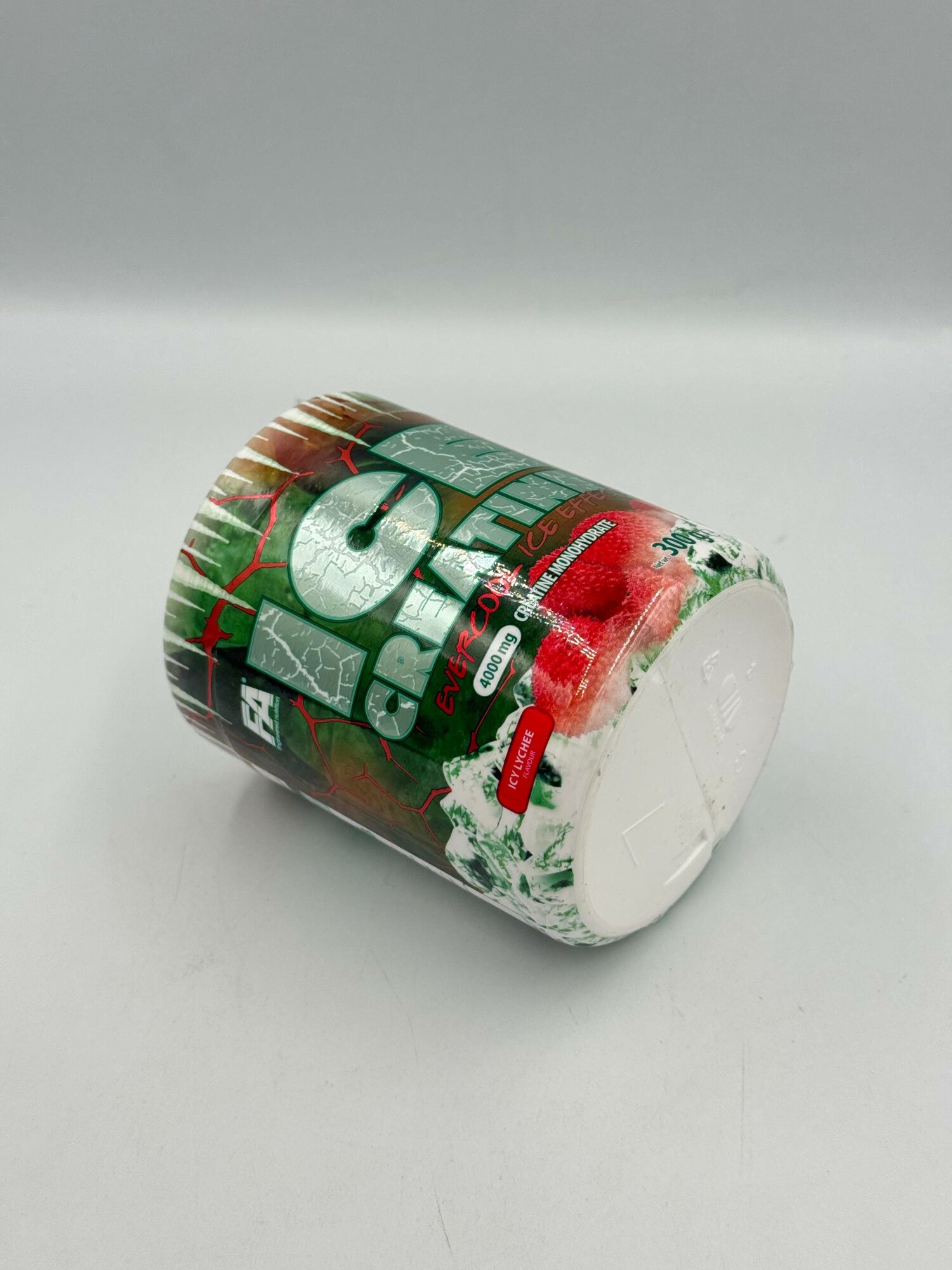 ICE Creatine Monohydrate 300 g вкус ICY LYCHEE , ИСЕ Креатине вкус лучии 4000 mg