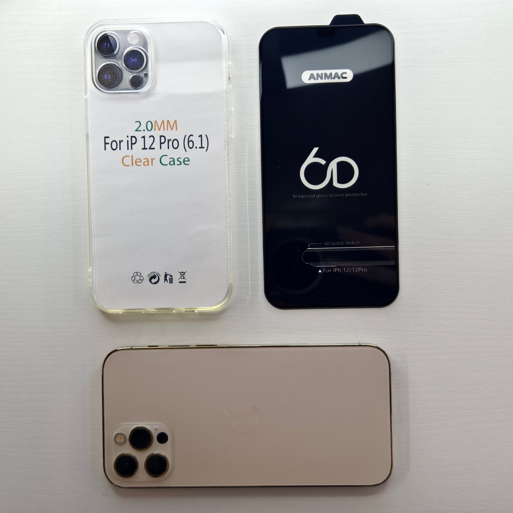 Смартфон Apple iPhone 12 Pro 512 ГБ (nano SIM+eSIM) Золотой NEW