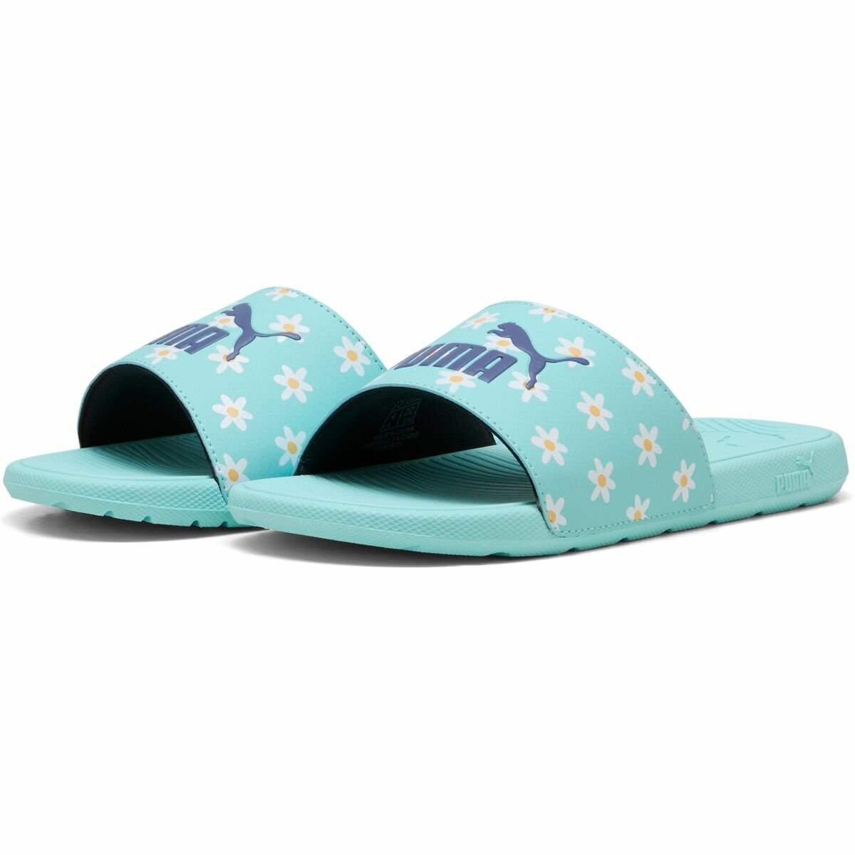 Сабо PUMA Cool Cat 2.0 Daisies Jr, размер 5 UK, голубой