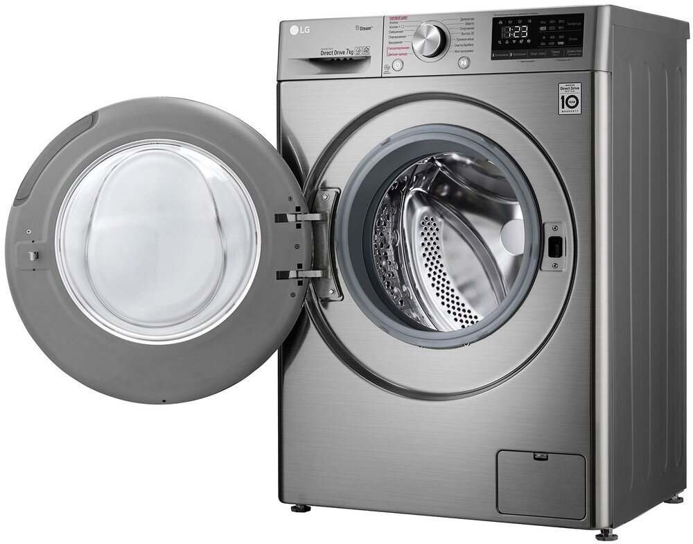 Стиральная машина LG F2V5PS2S , 8кг, с функцией подачи пара, инверторный мотор — фото 1