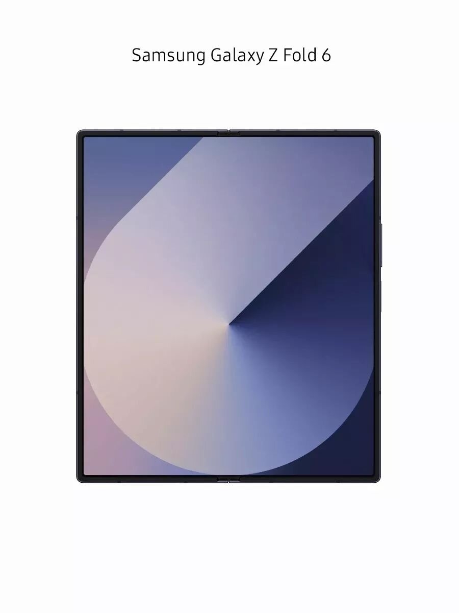 Смартфон Samsung Galaxy Z Fold6 12/512 ГБ, nano SIM + eSIM, темно-синий