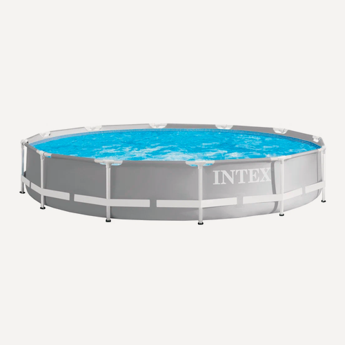 Изображение товара Бассейн каркасный INTEX Prism Frame 26710, 366х76 см, 6503 л, ремкомплект, серый