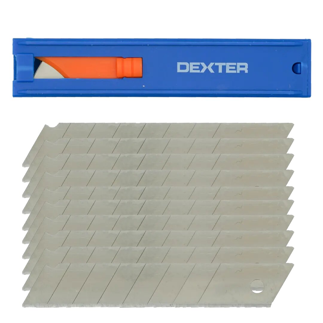 Лезвие сменное для ножа Dexter 18 мм 10 шт.