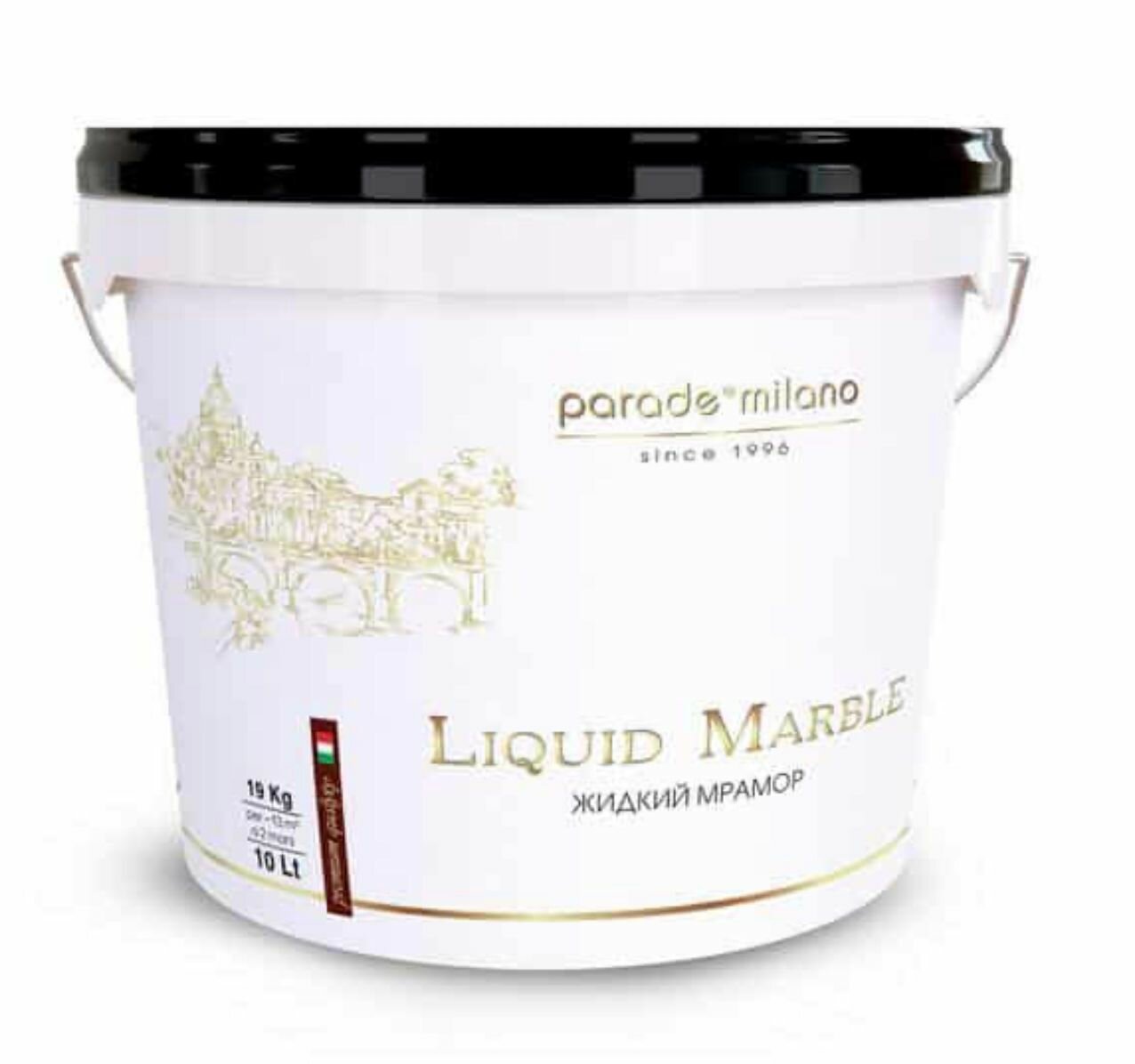 Декоративная штукатурка с эффектом мрамора PARADE Liquid Marble 2.5л