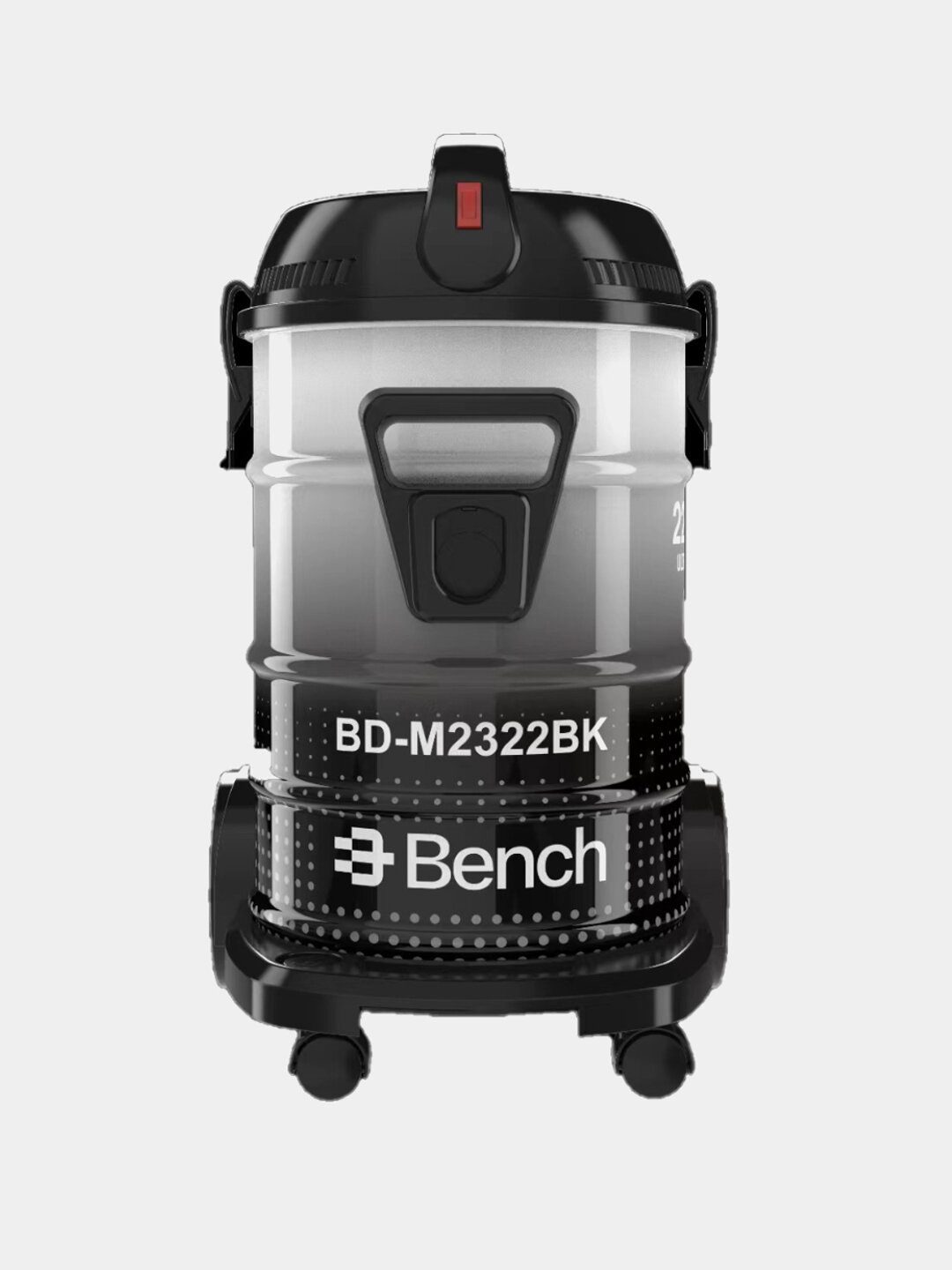 Барабанный пылесос BD-M2322BK, 2200 Вт, уборка сухая, ведро 23 л