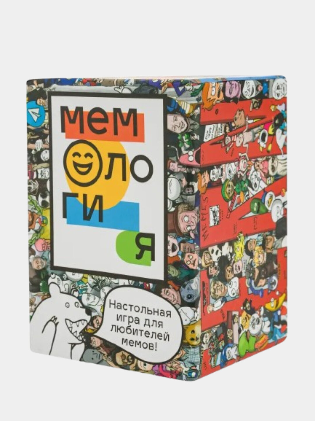 Настольная игра "Мемология", для взрослых и детей, ролевая, развивающая чувство юмора — фото 1