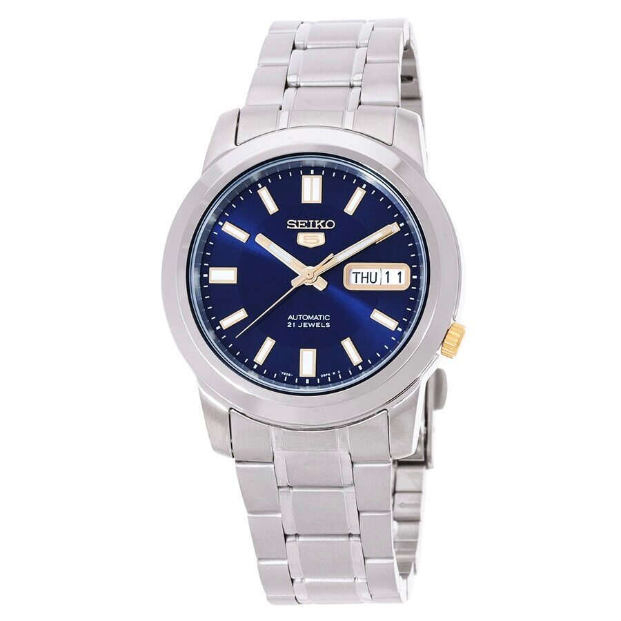 Наручные часы SEIKO SEIKO 5, синий/золотой/серебряный