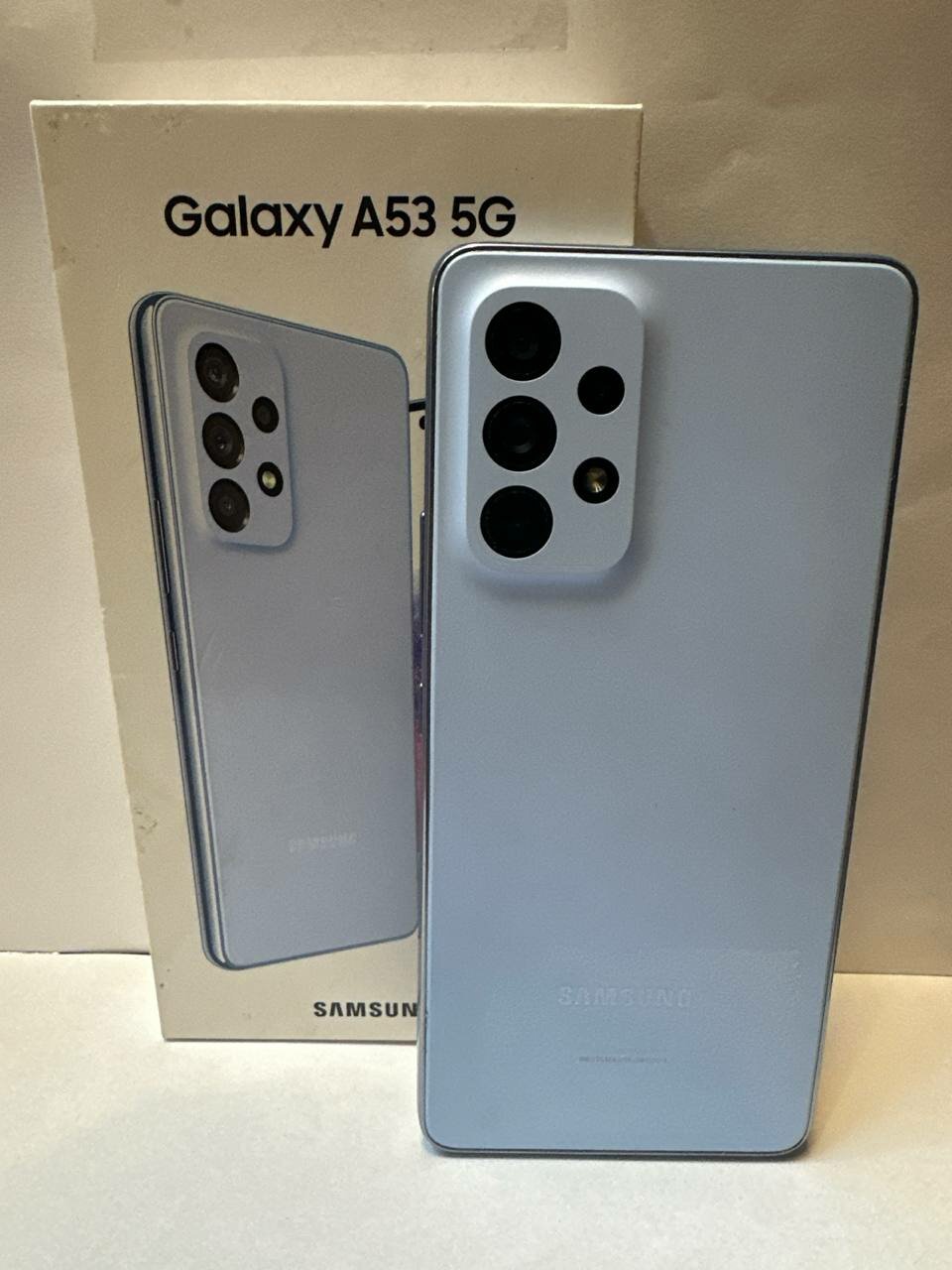 Смартфон Samsung Galaxy A53 5G 8/128 ГБ, Dual nano SIM, голубой