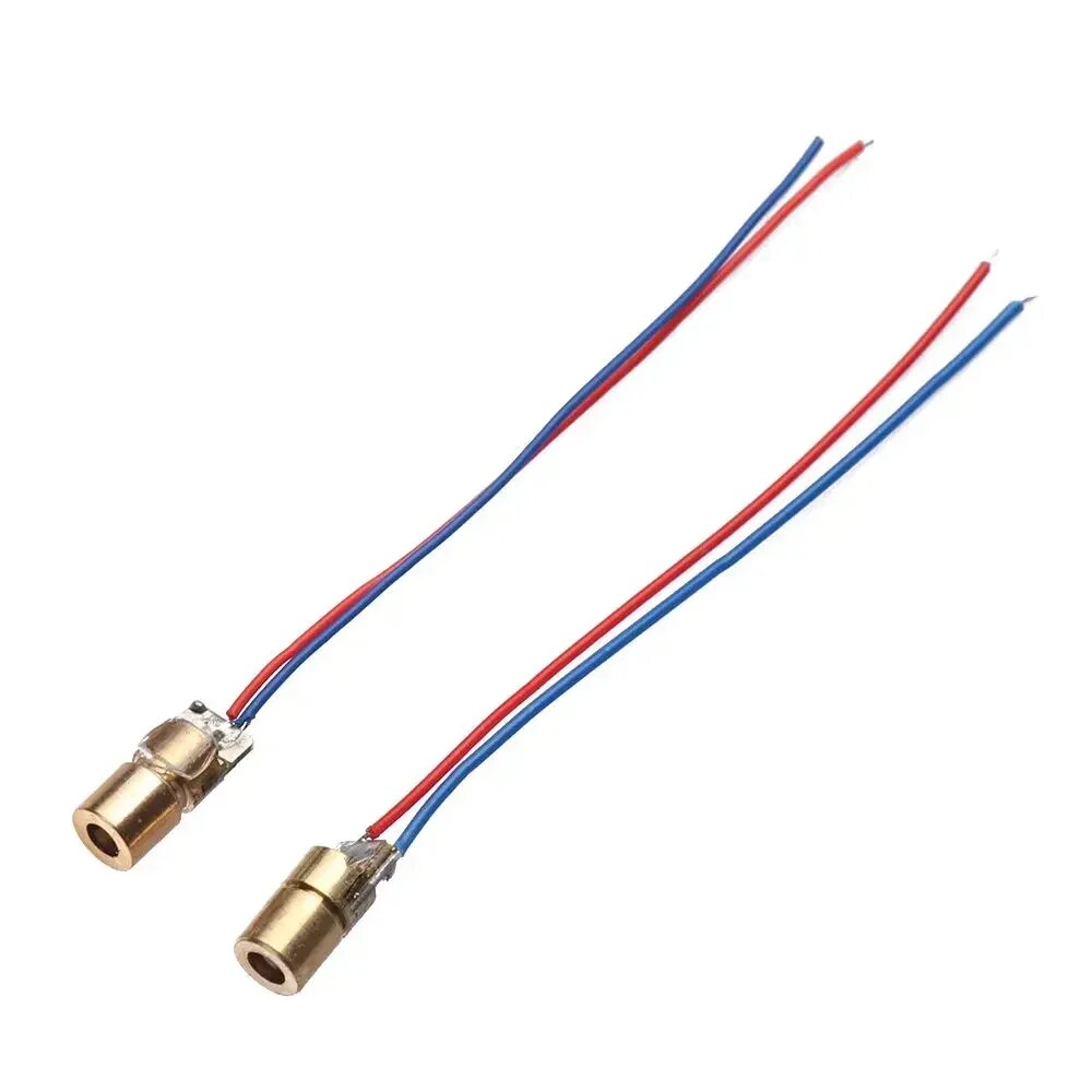 Лазерные Нивелиры Лазерный точечный модуль красный 6 мм 5/10 шт, 5pcs 5V