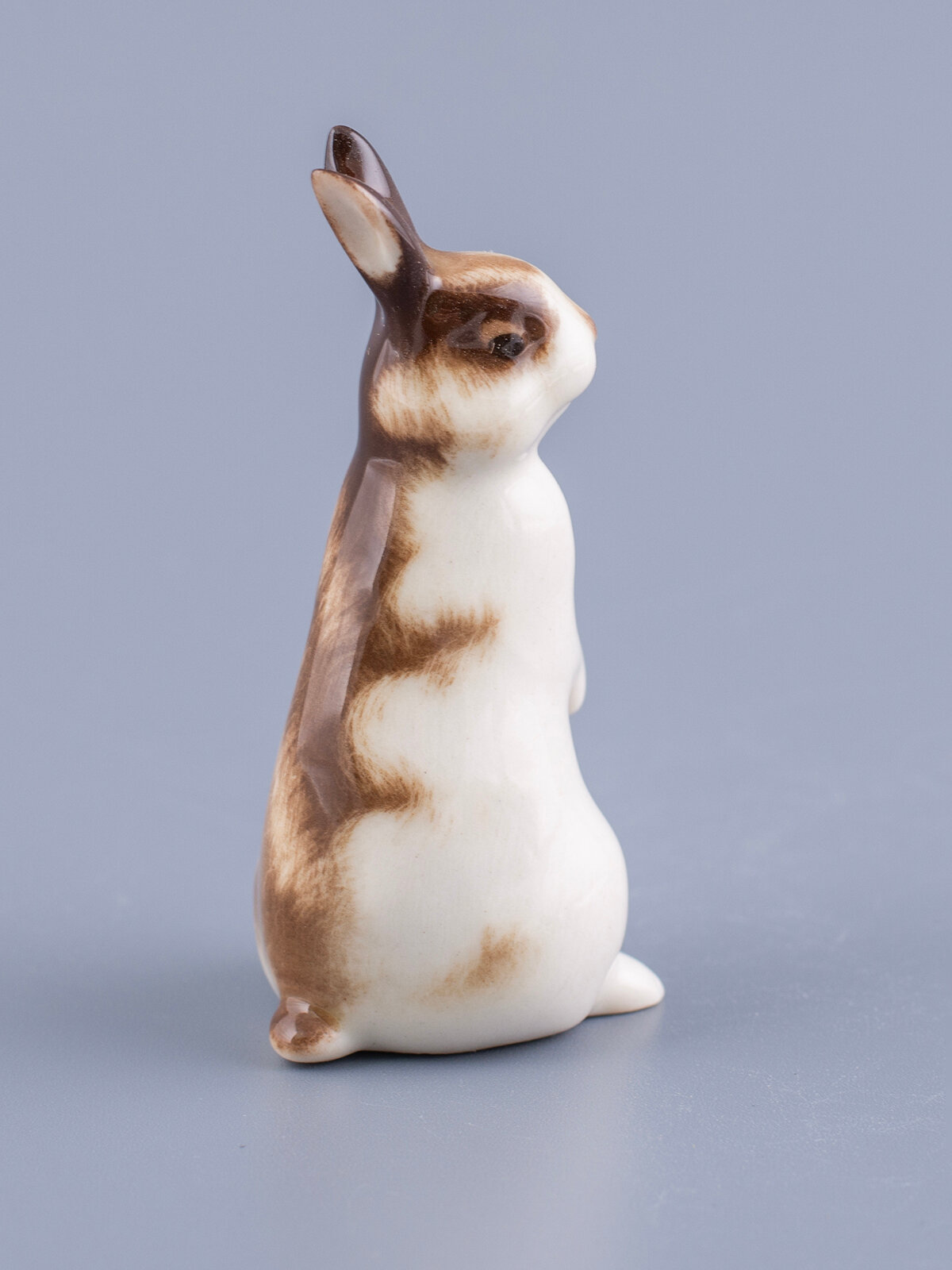 Фарфоровая статуэтка "Пуша" Серый, Императорский фарфоровый завод — фото 1