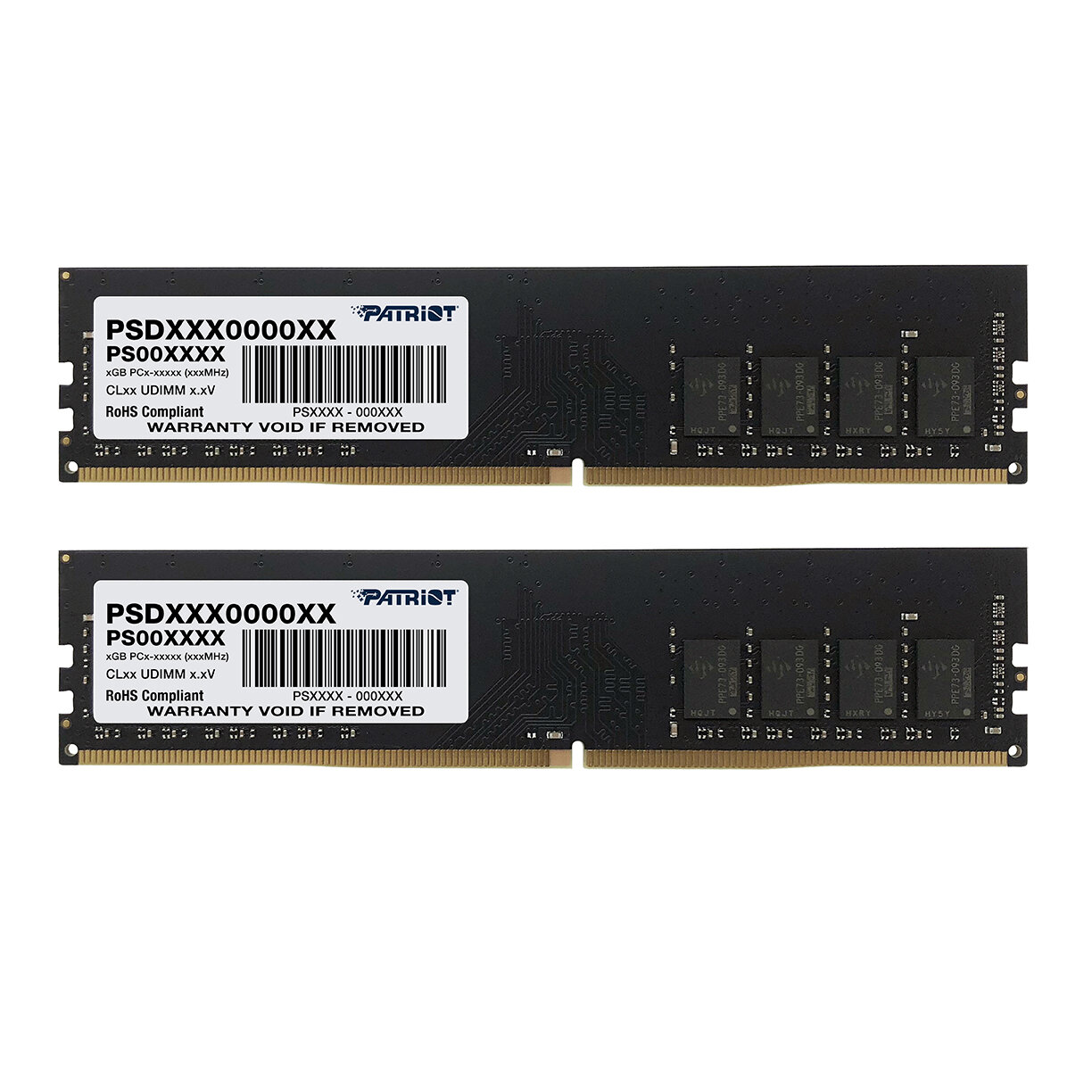 Оперативная память Patriot Signature PSD416G3200K DDR4 - 2x 8ГБ 3200МГц, DIMM, Ret