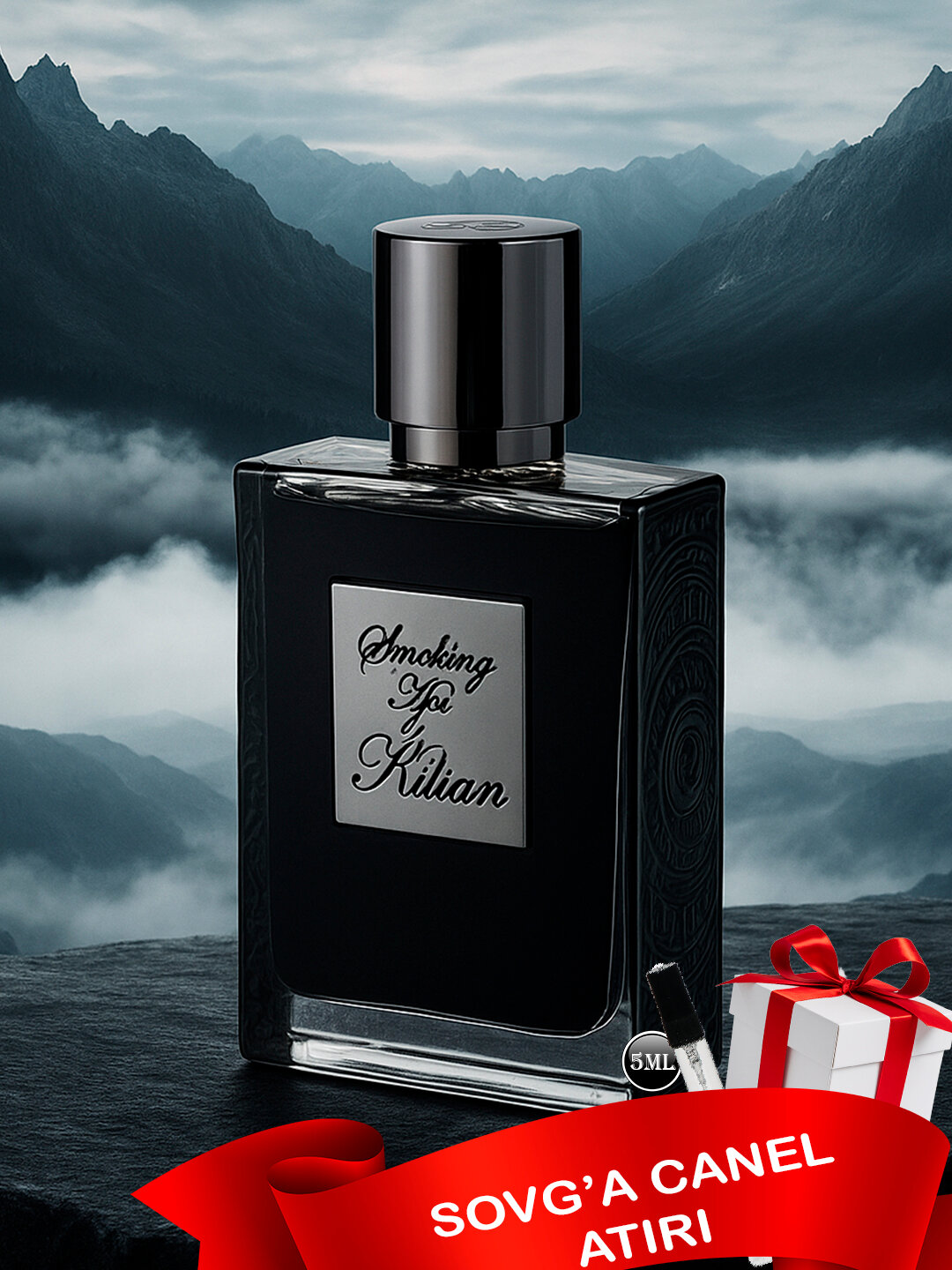 Мужчин Black Phantom "Momento Mori", 50 мл+Пробник духов CHanel 5 мл в подарок