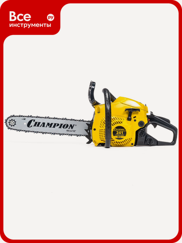 Изображение товара Бензопила CHAMPION 241-16"-3/8-1,3-56 1,8 кВт, 40 см³, легкий старт, 4,7 кг, VI241-16